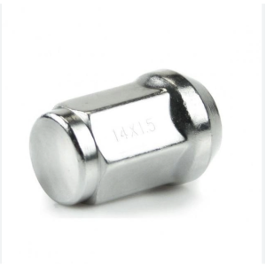 Гайка колеса М14x1.5х35 хром конус закрита з виступом ключ19 